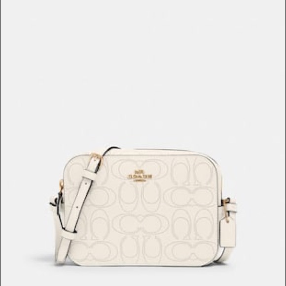 Coach Handbags - Coach Perforated Signature Mini Camera Bag